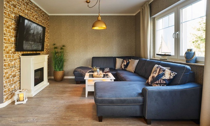 Kroeslin Apartamento | Hans Hansen con sauna y 3 dormitorios - casas del capitán más libres *****