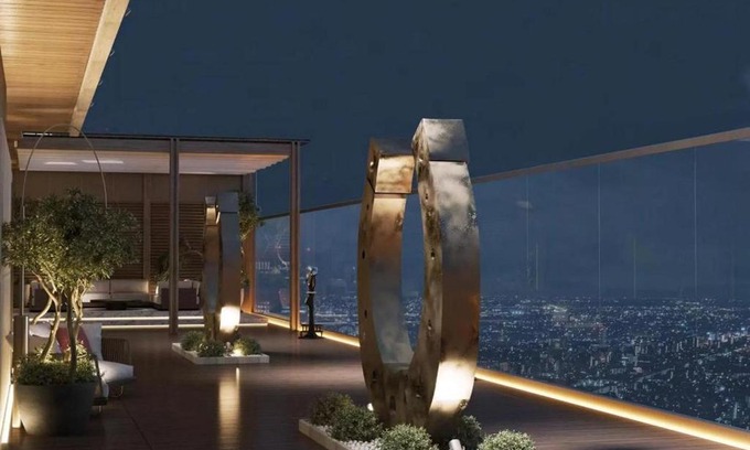 Tashkent Apartamento | Happy home 4 sky view U TOWER 20 floor