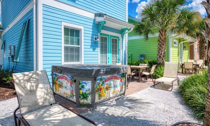 West Kissimmee Cabaña | Happy Ours Cottage near Disney with Private Hot Tub and Margaritaville Resort &.