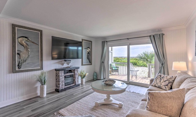 Oceanmarsh Subdivision Condominio | Harbor Island Beach Retreat - Steps to Ocean!