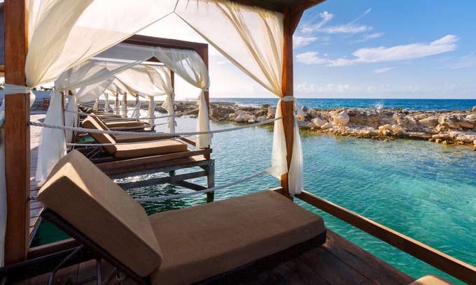 Puerto Aventuras Complejo | Hard Rock Riviera Maya - Heaven Deluxe Swim-Up W/ King Bed