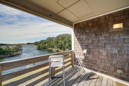 Brigands' Bay Casa | Hatteras Island Hideaway Waterfront, Canal Access