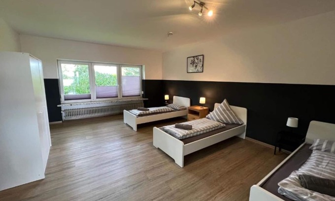 Wiegboldsbur Apartamento | Haus Ingo- Platzwunder für Familien mit Großem Garten und Weitblick
