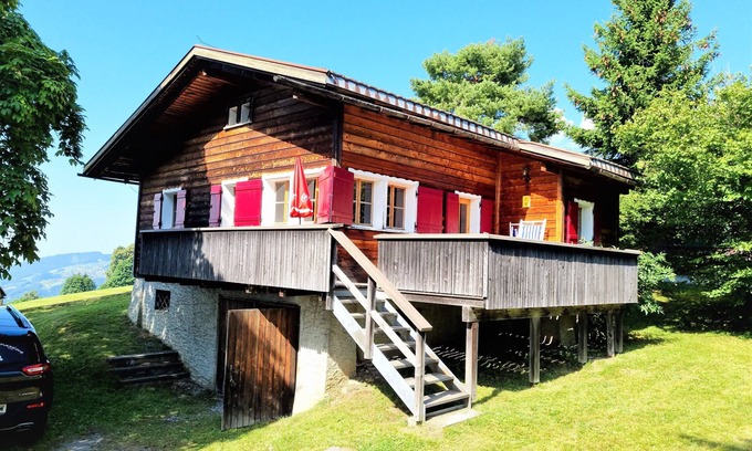 Ubersaxen Casa | Haus Rheintalblick mit Fantastischem Rundblick