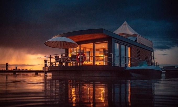 Klitten Apartamento | Hausboot für 6 Gäste mit 45m² in Klitten