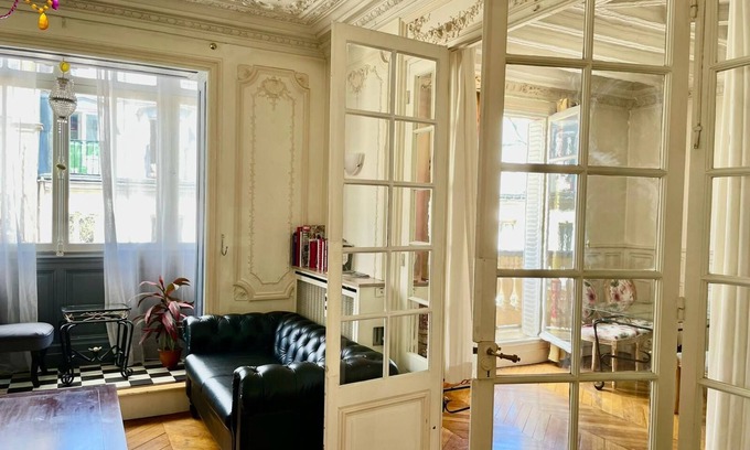 Quartier Saint-Georges Apartamento | Haussmann Opera Penthouse130M2 Exclusive full 4floors Stone Balcony (4 bedrooms)