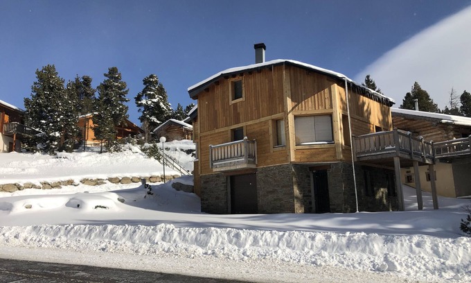 Bolquere Chalet De Esquí | Haut Chalet Les Silènes Pour 10 Personnes