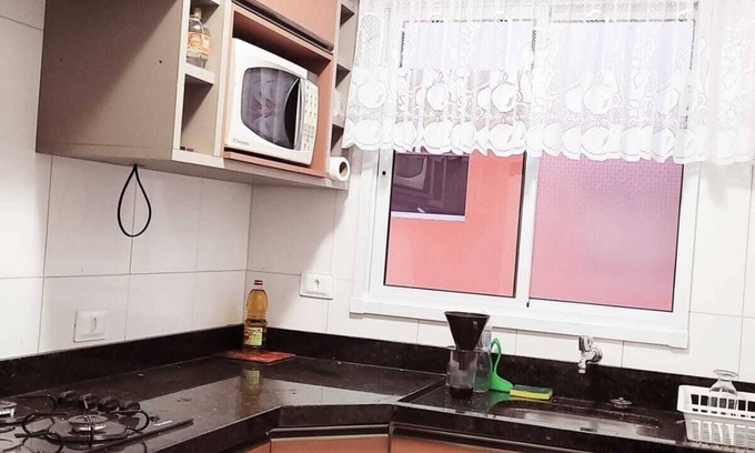 Indaia Apartamento | HBH07 - Apartment in Indaiá, 100m from the sea. Wi-fi, TV, Equipped Kitchen, Ideal for Families