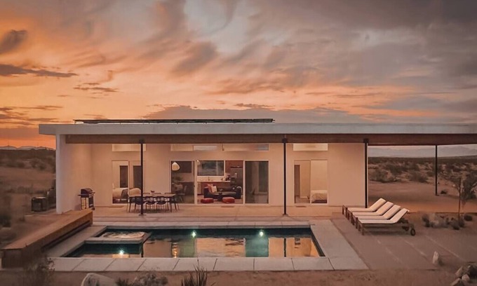 Joshua Tree Casa | Healing Desert Retreat with Pool, Hot Tub, Views on 10-Acres · The Refuge