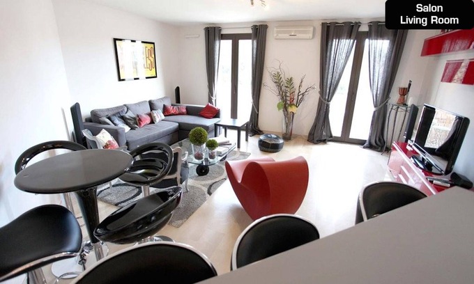 California - Pezou Apartamento | Corazón de Cannes - 2 habitaciones modernas.