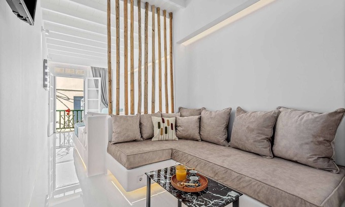 Mykonos Apartamento | SeaBlue Venice House 2, en la ciudad / centro de Mykonos