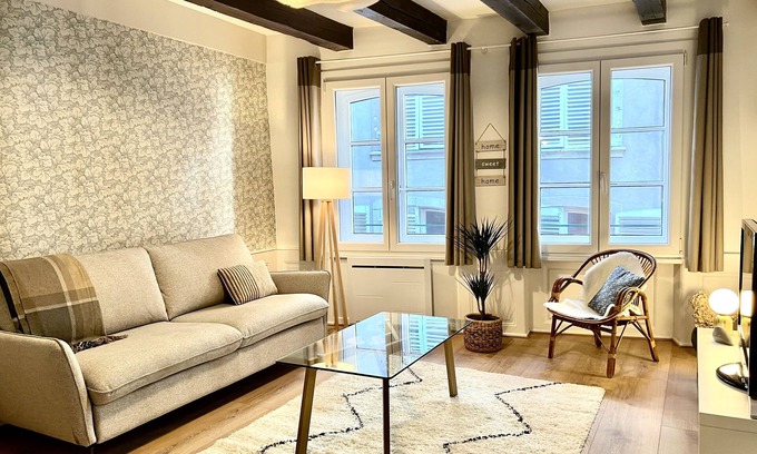 Petite-France Apartamento | Heart of Strasbourg-Great Apartment en Petite France