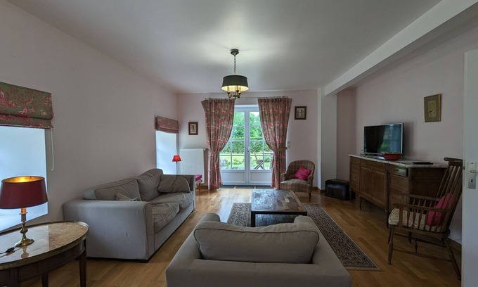 Ardentes Cabaña | Casa encantadora en parque con piscina, cerca de Châteauroux y la Casa de George Sand