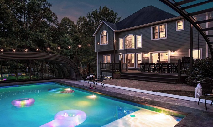 Candler Casa | Spacious Mountain Haven with Heated Pool