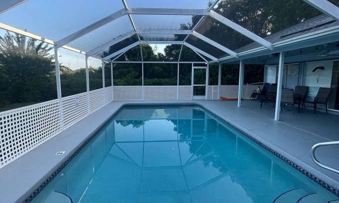 North Port Casa | Heated pool for Your next vacation getaway!