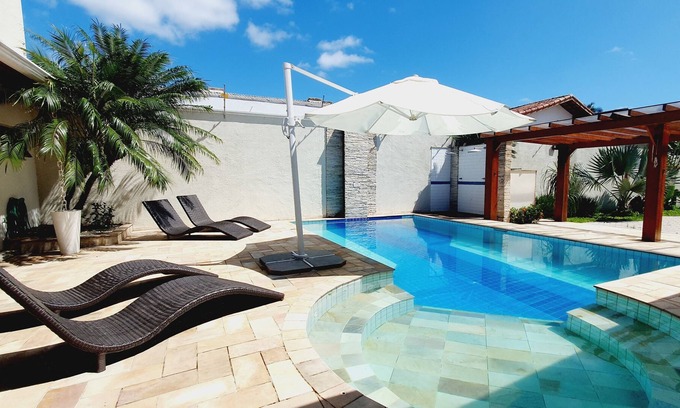 Praia dos Sonhos Casa | Heated Pool, High standard, 6 suites, Gourmet Balcony