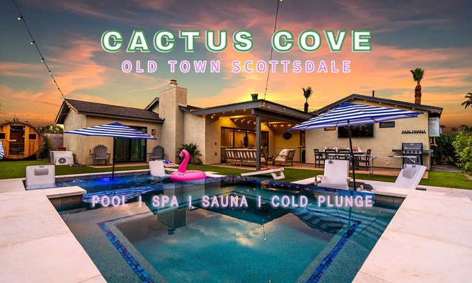 South Scottsdale Apartamento | Heated Pool & Spa + Luxury 4BR ensuite in Old Town