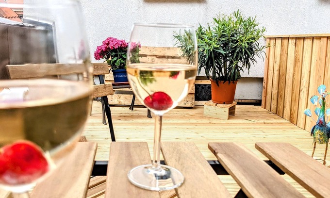 Uelzen Apartamento | Heide Apartment ♣ With terrace and in the center ♣ Kitchen, Smart TV with Netflix