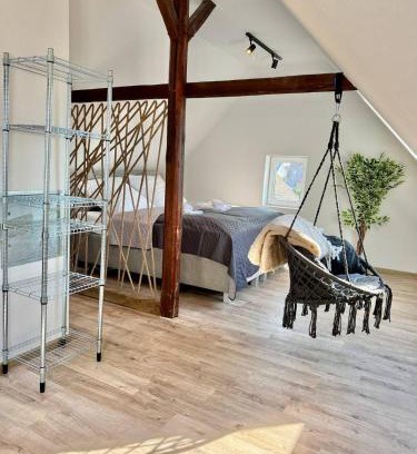Burgeresch Apartamento | Helles Ferienhaus super zentral mit gratis Stellplätzen N162