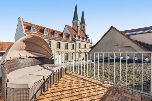Braunschweig City Center Apartamento | Hellohome I Gemütliches City Studio mit großer Dachterrasse & Parkplatz