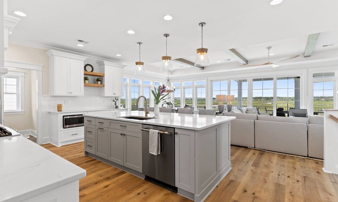 Sunset Beach Casa | "Here Comes the Sunset" Brand New Construction! Elevator, Pool, Pet Friendly, Incredible Views!
