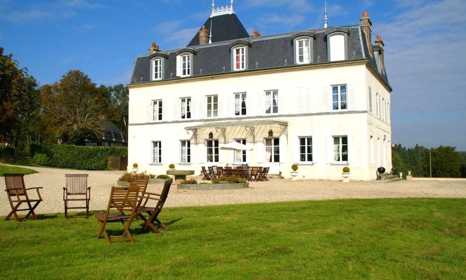 Asnieres Otro | Castillo con patrimonio en Asnières con vistas al jardín
