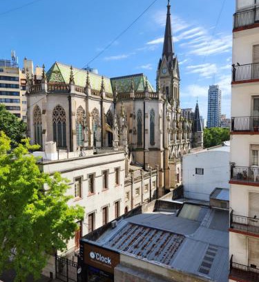 Mar del Plata Apartamento | Hermoso ambiente con cochera frente a la Catedral wifi