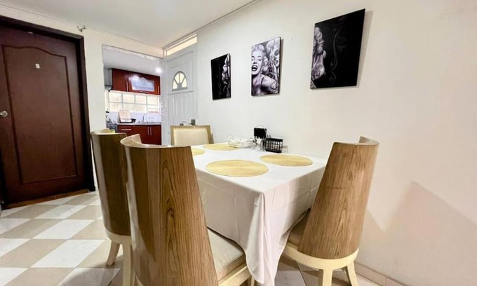Puente Aranda Apartamento | Hermoso apartamento acogedor-cocina wi-fi 500MB