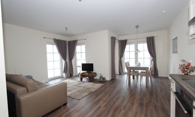 Haby Apartamento | Herrmannshof Haby: descanso, relajación y naturaleza y sauna en Eckernförde