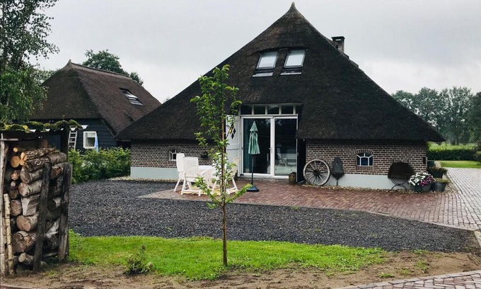 Ruitenveen Apartamento | Het Achterhuis - Buitenplaats Ruitenveen, privé!