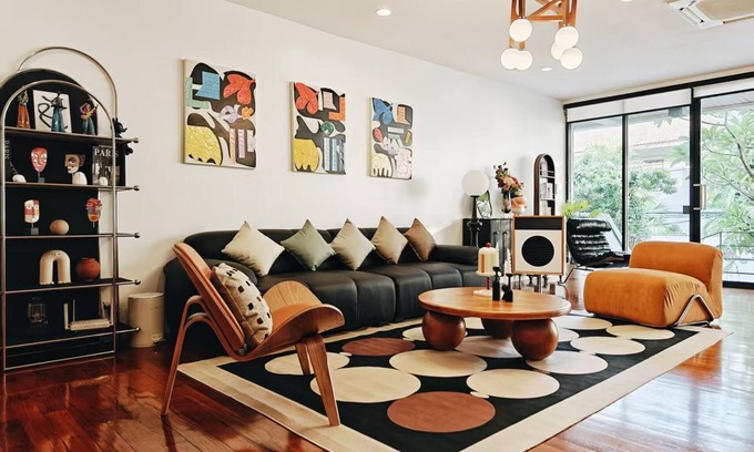 Khlong Tan Nuea Casa | Hidden 4-bedroom townhome with AC/WiFi in Ekkamai