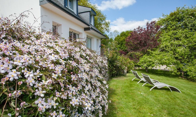 La Foret-Fouesnant Casa | High-quality, tastefully decorated house by the sea. 4* label in 2024! Sleeps 4
