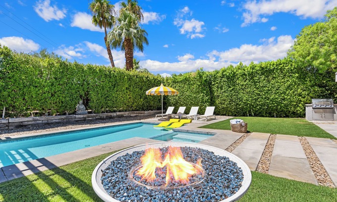 Cathedral City Cove Casa | High Style Home, Dreamy Saltwater Pool