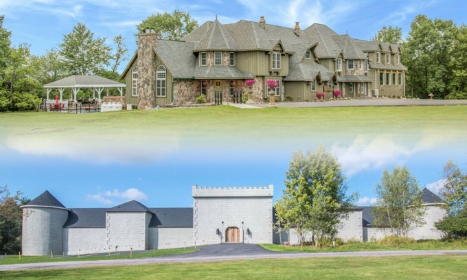 Beach Lake Otro | Hilltop's CASTLE WORLD! 4 Properties 39 Bedrooms 40 Bathrooms 5 Pools 130 Acres!