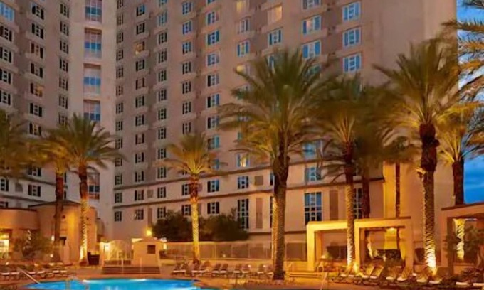 Las Vegas Condominio | Hilton Grand Vacations Club on Paradise - 2 Bedroom