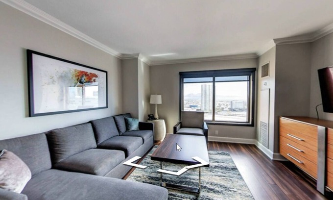 Las Vegas Condominio | Hilton Grand Vacations on the Las Vegas Strip - Cozy 2 Bedroom