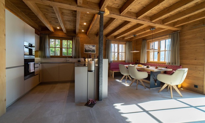 Wildhaus Chalet De Esquí | Hinterrugg 6-room chalet with mountain view