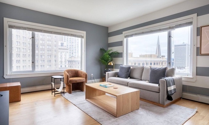Lower Nob Hill Apartamento | Hip Nob Hill 1BR w/ Balcony & views, near Union Sq. by Blueground