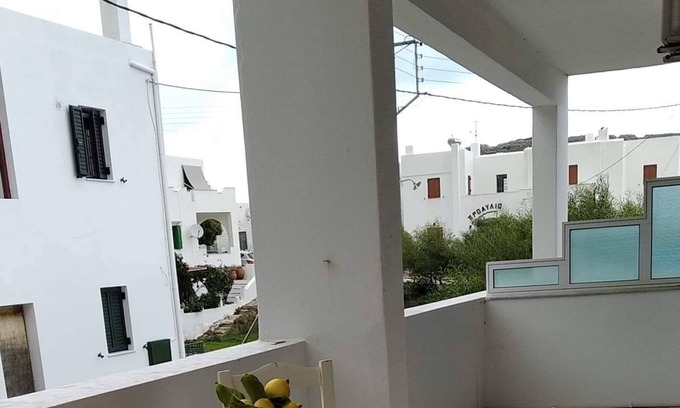 Moutsouna Apartamento | "Hippocampus" adjoining rooms with 2 private wc - 2 min walk from the beach
