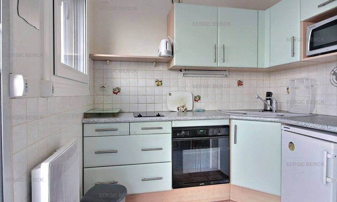 Berck-sur-Mer Apartamento | HIR 132 : Apartment for 4 people with sea view. private parking