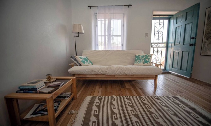 South Guadalupe Trail Cabaña | Historic Adobe Home Near Rio Grande/Old Town/Zoo