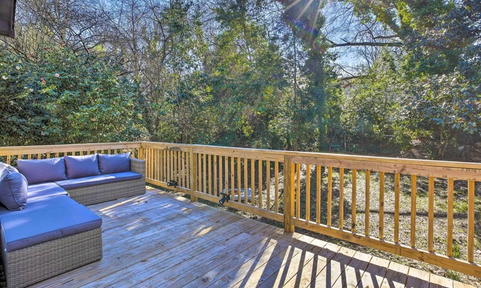 College Park Cabaña | Historic College Park Retreat w/ New Deck!