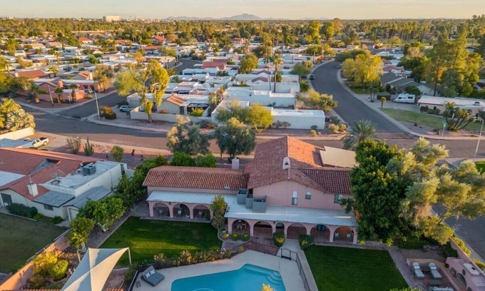 Shalimar Casa | Historic Desert Rose Estate|Pool & Sauna|Sleeps 12