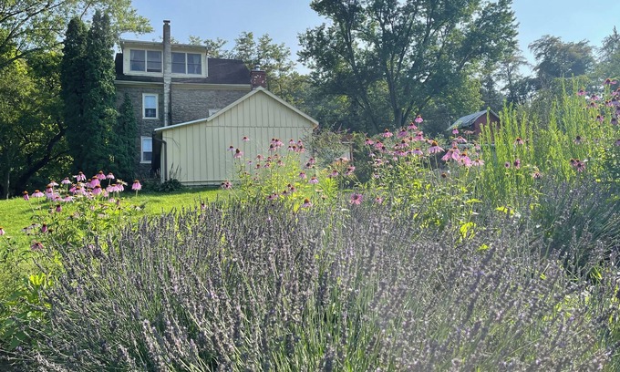 Lenhartsville Casa | Historic Farmhouse and Gardens on 67+Acres