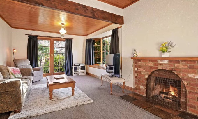 Leithfield Apartamento | Historic Hanna House - Garden View Studio Room