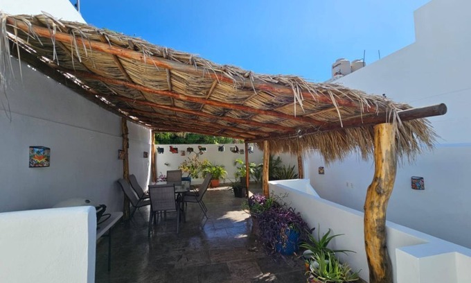 Downtown Mazatlan Casa | Casa Entera a Pasos de Plazuela con Roof y Asador