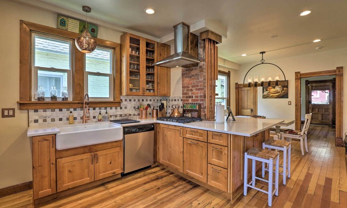 Idaho Springs Casa | Historic Victorian Home in Downtown Idaho Springs!