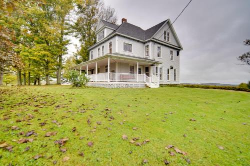 Chautauqua Casa | Historic Victorian Farmhouse with Porch and Views!
