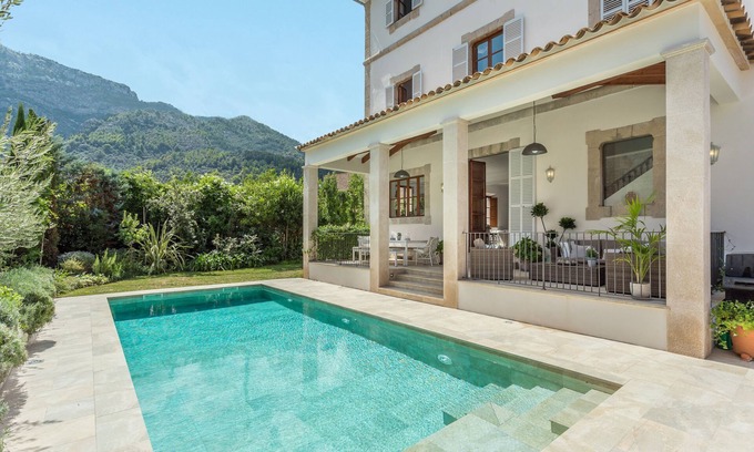 Soller Villa | Villa histórica, Sóller central, piscina privada (calefacción opcional), estacionamiento