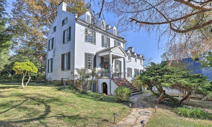 Warrenton Casa | Historic Warrenton Home w/ Patio & Hot Tub!